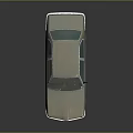 Rusty Vintage Sedan Car With Weathered Exterior And Classic Design