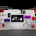 SmallRig Product Display Wall With Multiple Screens And Device