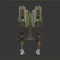 Robot Assistant Small Robot Butler Robot Butler Figure Game Figure 3d model