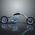 Motorcycle Two-wheeled Motorcycle Cross-country Motorcycle Road Race Motorcycle Motor Vehicle Transport 3d model