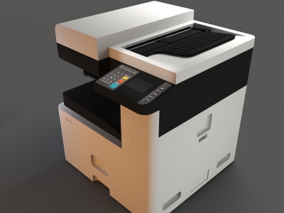 Printer Copier Scanner Office Supplies Desktop Printer Office Printer Color Printer Office Equipment 3d model