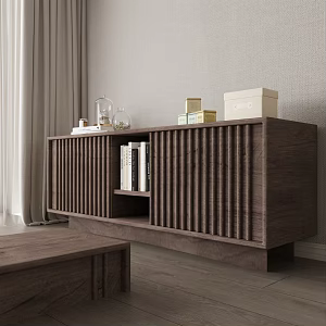 Modern Middle Ancient TV Cabinet Side Cabinet Decorative Cabinet 3d model