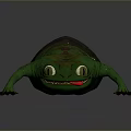 Lizard Anime Lizard Chameleon Cartoon Lizard Reptile Cold Blooded Animal Reptile Class 3d model