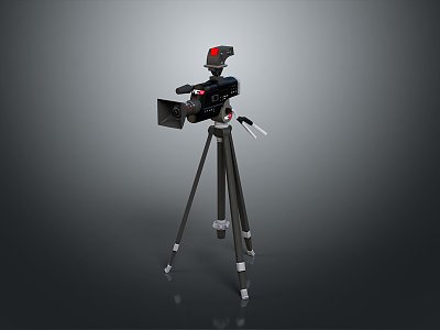 VCR Camera TV Camera CCTV Camera Panasonic Camera Professional Camera 3d model