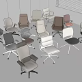 Modern Office Chairs With Ergonomic Design And Various Style Options