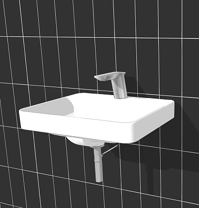 Modern wash basin wash basin 3d model