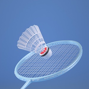 badminton racket 3d model