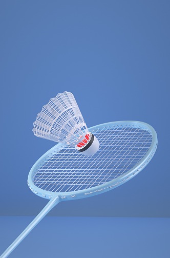 badminton racket 3d model