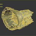 Industrial Automotive Gearbox Equipment with Silver Metal Casing Internal Gear Structure and Yellow Fasteners