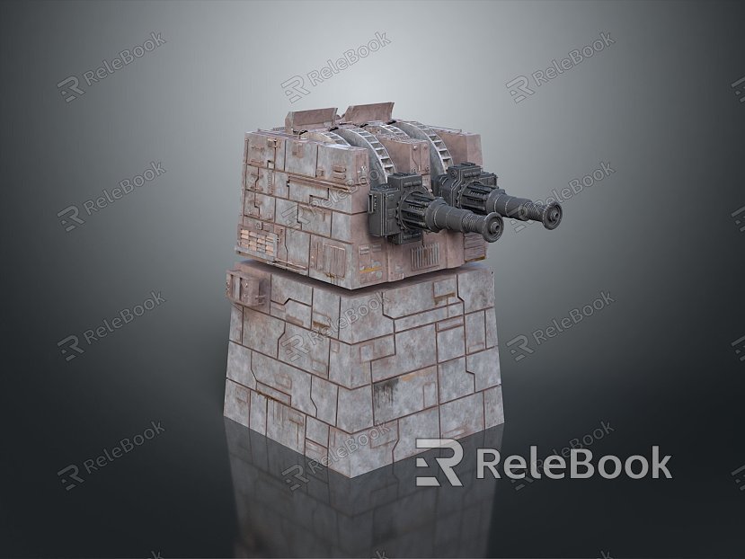 laser tower turret turntable sci-fi tower defense game tower defense sci-fi turret game turret game turret model