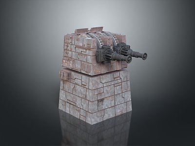 laser tower turret turntable sci-fi tower defense game tower defense sci-fi turret game turret game turret model