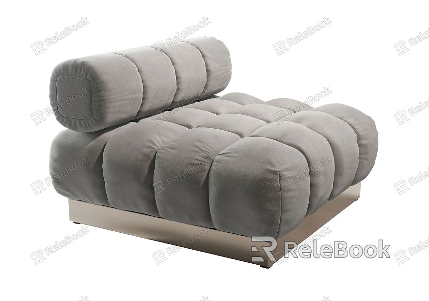 Modern single sofa sofa stool model