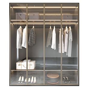 Modern wardrobe 3d model