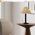 Quiet Table Lamp 3d model