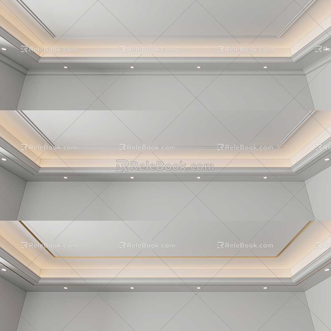 Jane Europe suspended ceiling 3d model