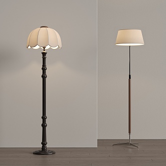 Modern floor lamp 3d model