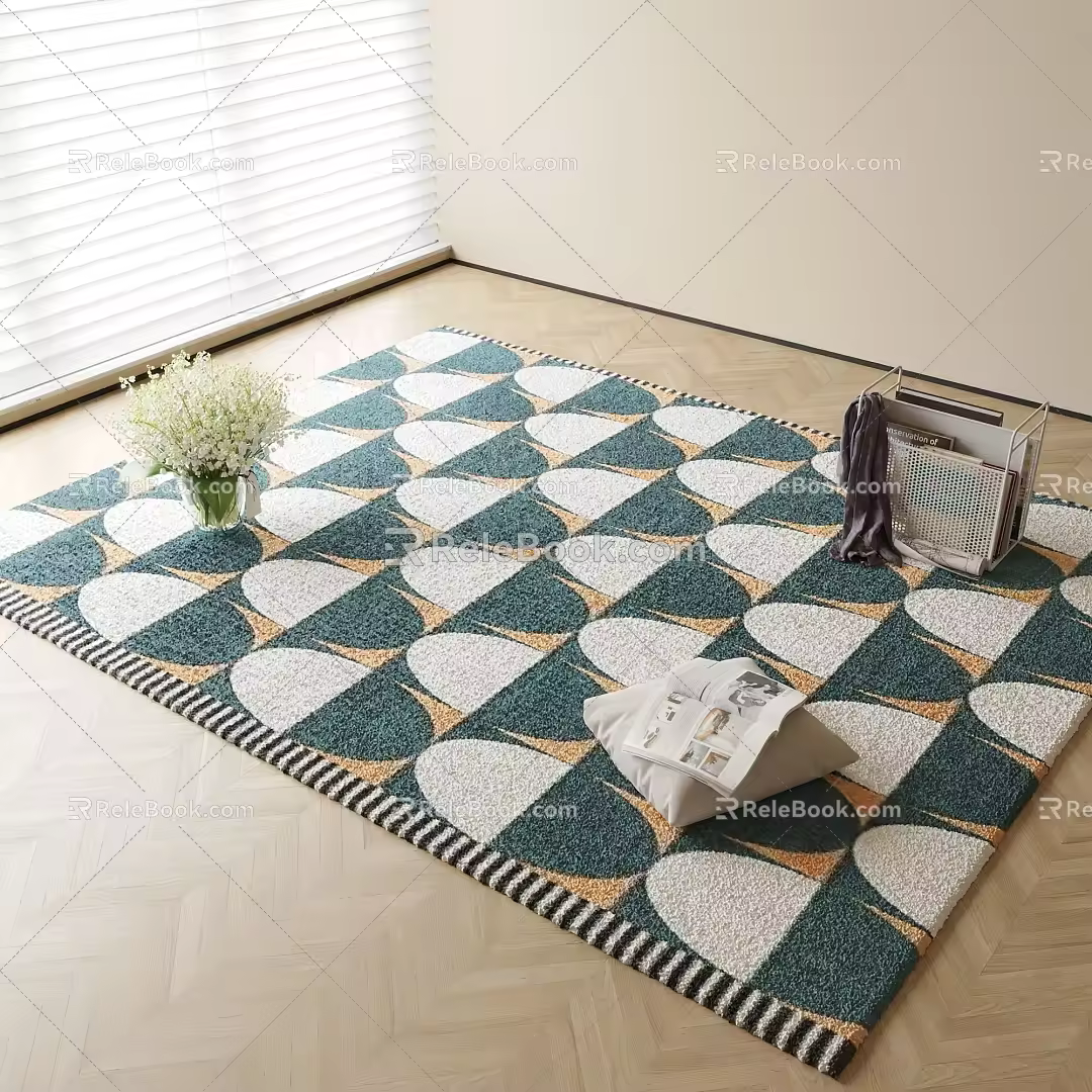 Modern Carpet 3d model