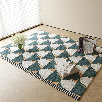 Modern Carpet 3d model