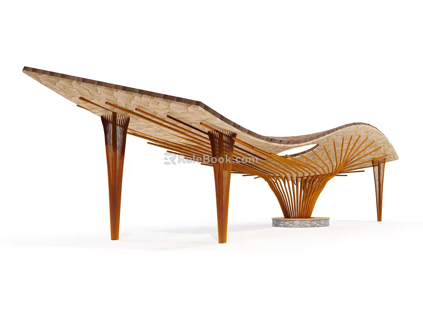 Modern Gallery Frame Special-shaped Landscape Gallery Frame 3d model