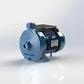 Industrial Pumps Different Angles Design With Motor Pump Body And Internal Components