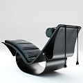 Modern Leisure Recliner Modern Chair Recliner Leisure Chair Sofa Chair Pillow Home Furniture Fashion Simple 3d model