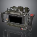 Professional Electronic Device With Large Screen Control Modules And Metallic Frame