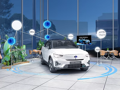 Well Stocked Tobacco and Liquor Store with Premium Wine Displays and Tobacco Shelves 3d model