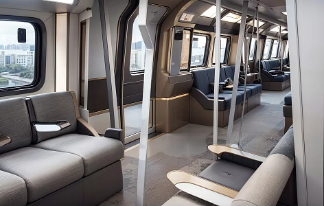 subway car 3d model