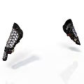 Traditional Combat Weapon With Leather And Metal Mesh Intricate Pattern Design For Protection