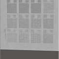 Various Grid Pattern Ceiling Designs With Different Sizes And Styles For Interiors
