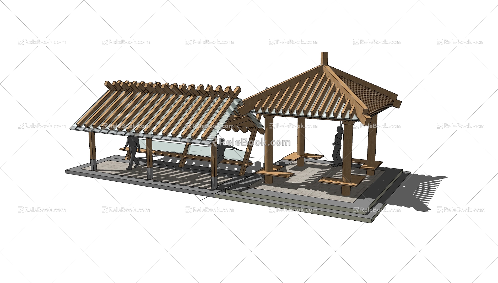 Gazebo 3d model