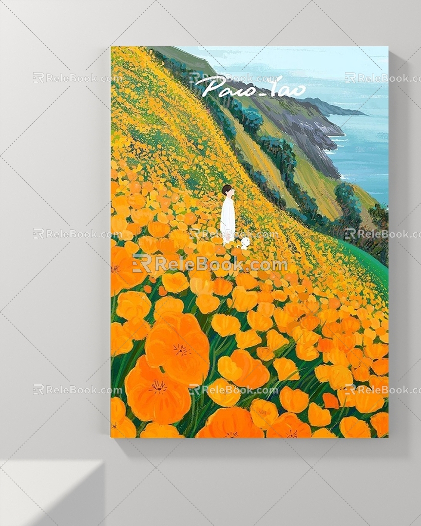 Painting Decorative Painting Landscape Painting Animal Painting Cartoon Painting Animation Cartoon Abstract Painting 3d model