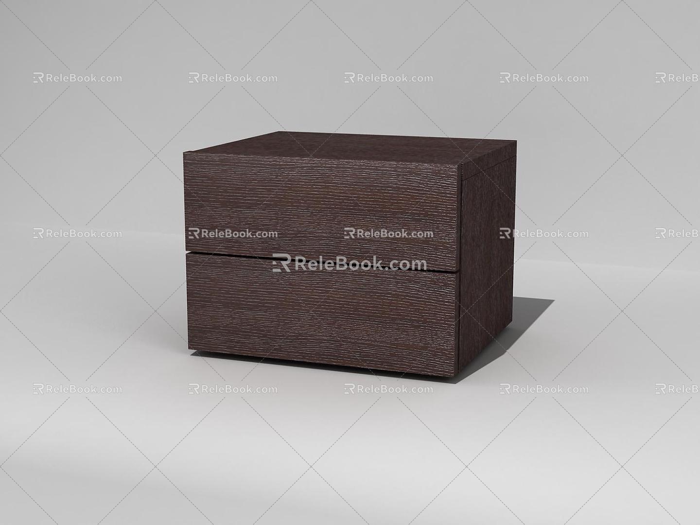 Modern bedside table 3d model