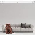 Modern Multiplayer Sofa 3d model