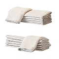 Soft Stacked Waffle Towels Perfect for Daily Washing and Home Use