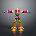 Toy Story Buzz Lightyear Action Figure With Open Arms And Vibrant Colors