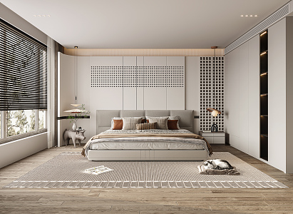 Modern Bedroom 3d model