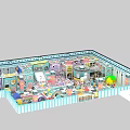 Indoor Kids Playground With Colorful Slides Play Structures And Interactive Play Areas