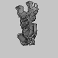 Weapon Power Armor 3d model