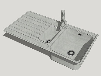 Vegetable sink 3d model