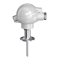 Industrial Temperature Sensor Equipment with White Spherical Top and Metal Probe for Industrial Measurement