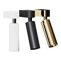 Modern Wall Lamps With White Black And Gold Finishes For Interior Design
