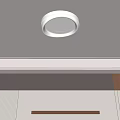 modern ceiling lamp cream ceiling lamp 3d model