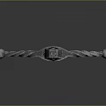 Decorative Medieval Weapon Sword With Long Metal Blade And Ornate Hilt Design