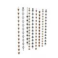 Decorative Hanging Bead Curtains With Various Colors And Different Designs