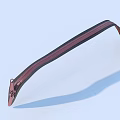 Zipper Component Close Up View With Metal Pull Teeth And Fabric Tape Detail