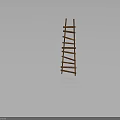 Wooden Multi Tier Ladder Shelf For Home Storage And Decorative Use