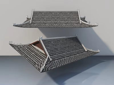 Chinese Style Sofa And Coffee Table Set With Wooden Design For Living Room Furniture 3d model
