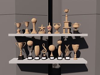 Modern Trophy 3d model