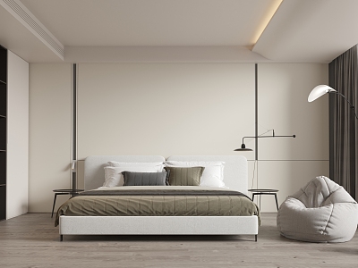 Modern Bedroom 3d model